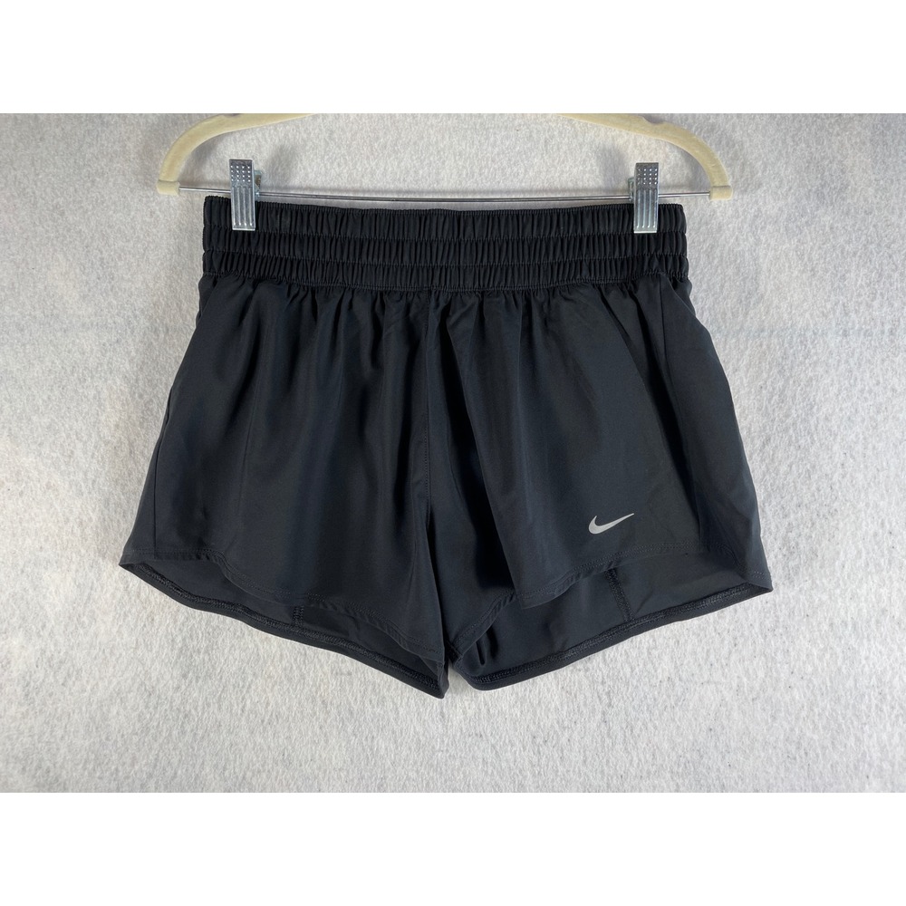 Nike Womens Dri-FIT Loose Fit Training Shorts Black DX6010-010 Small NWT